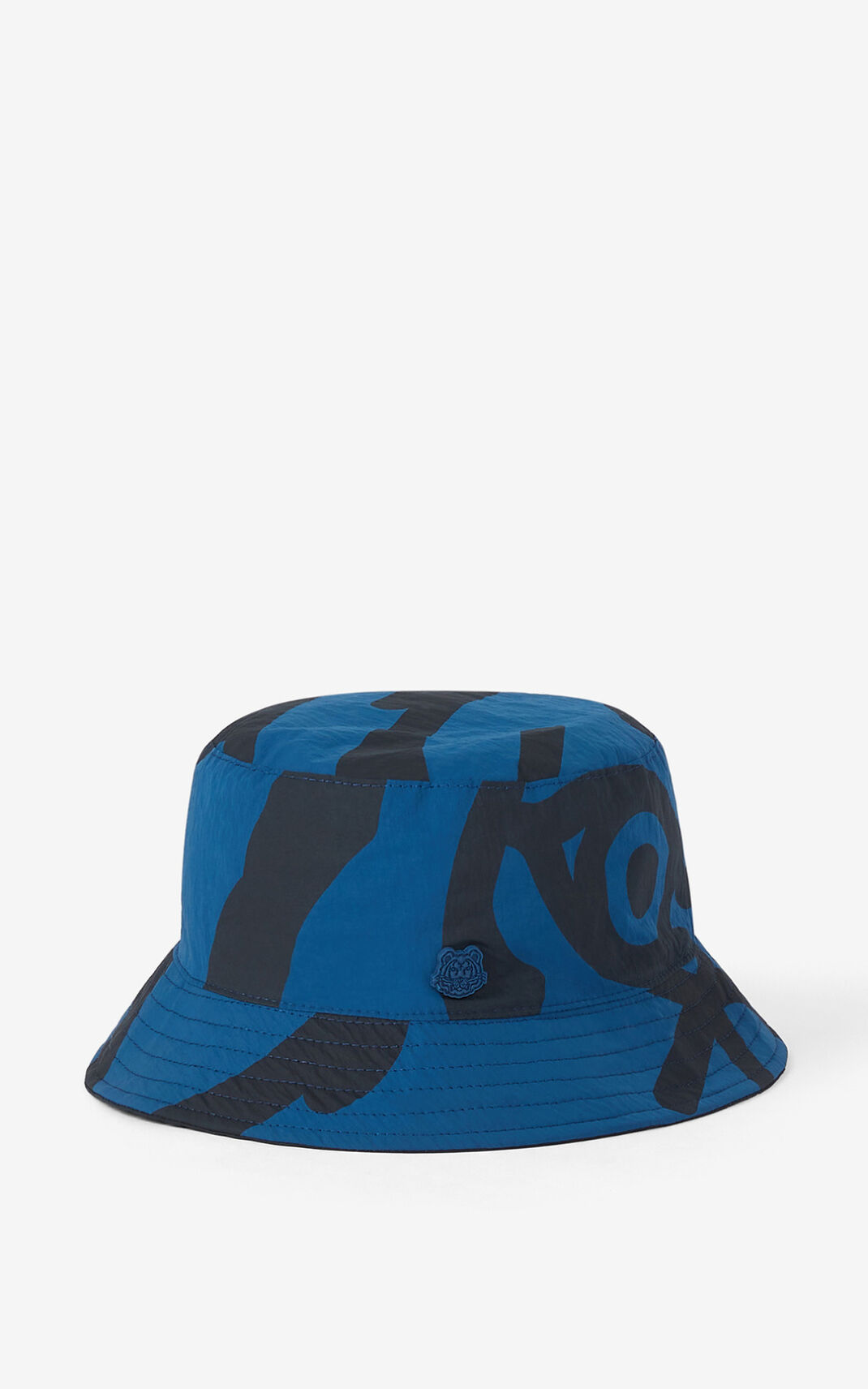 Gorro Pescador Kenzo Reversible K Tiger Hombre Azules XBT912835